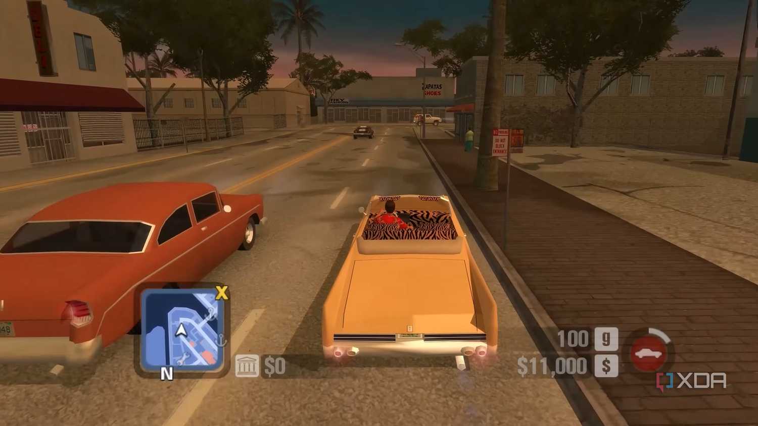 A screenshot from the game Scarface: The World is Yours.