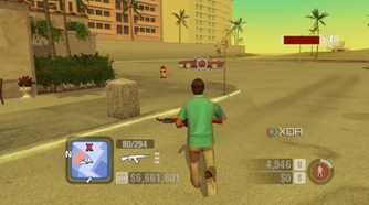 A screenshot from the game Scarface: The World is Yours.