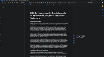 XDA Developers Gemini's Deep Research in a Google Docs document