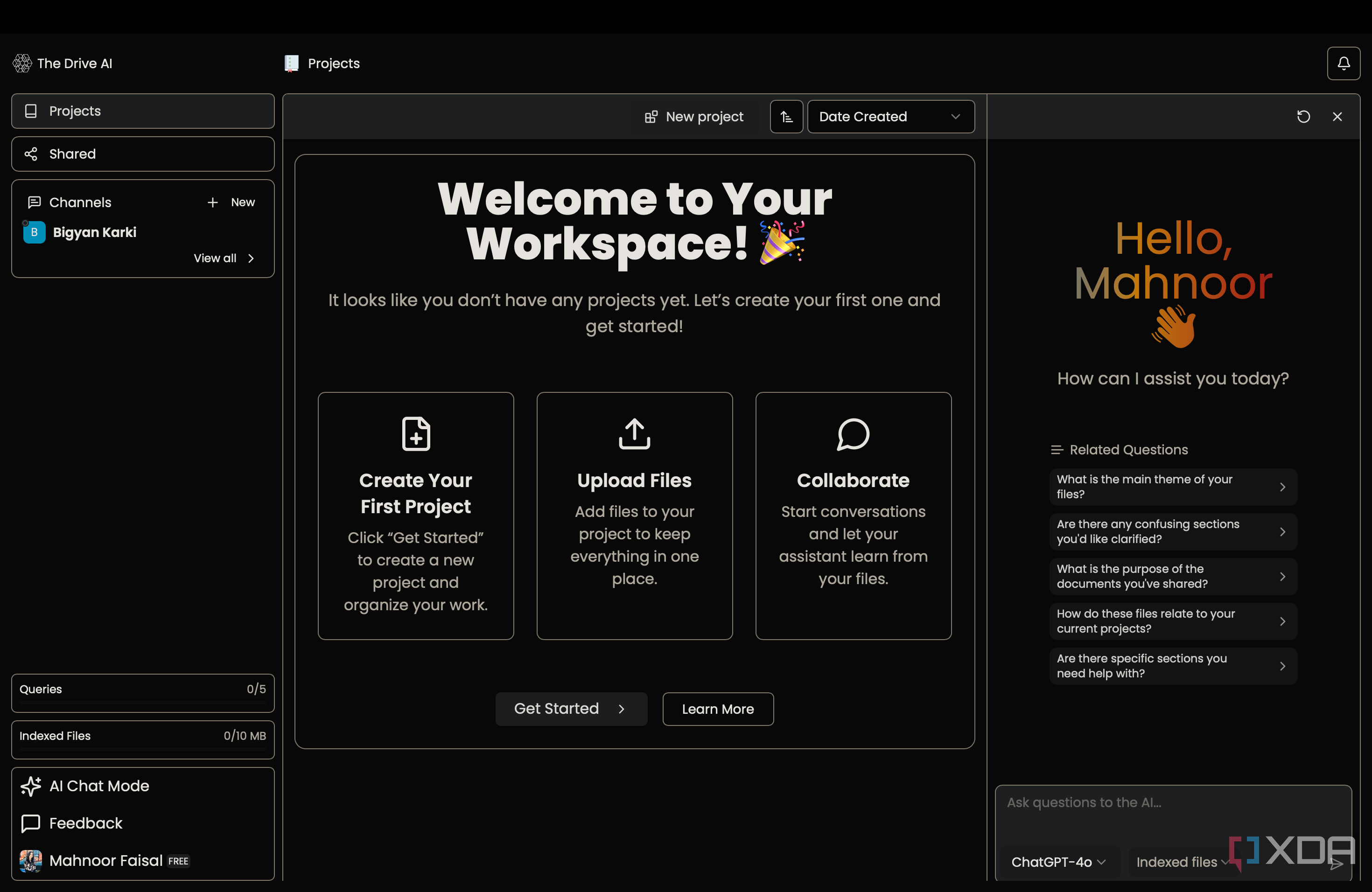 the-drive-AI-homepage