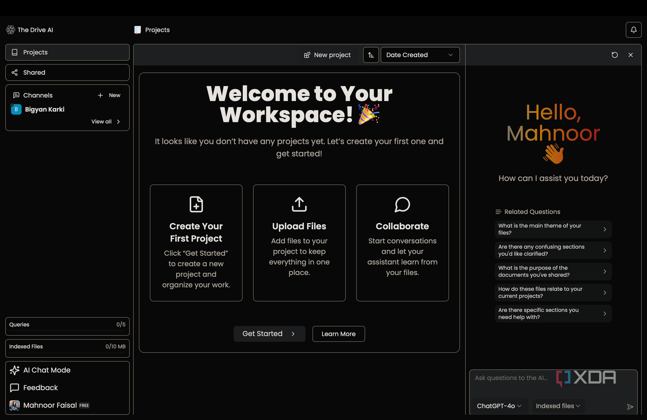 the-drive-AI-homepage