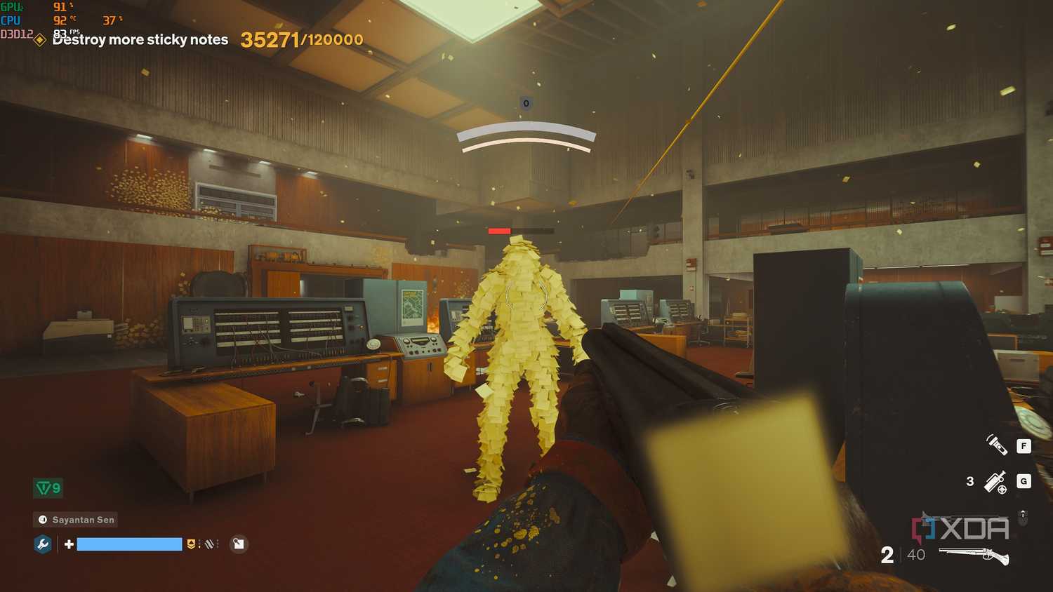 Gameplay screenshot from FBC Firebeak.