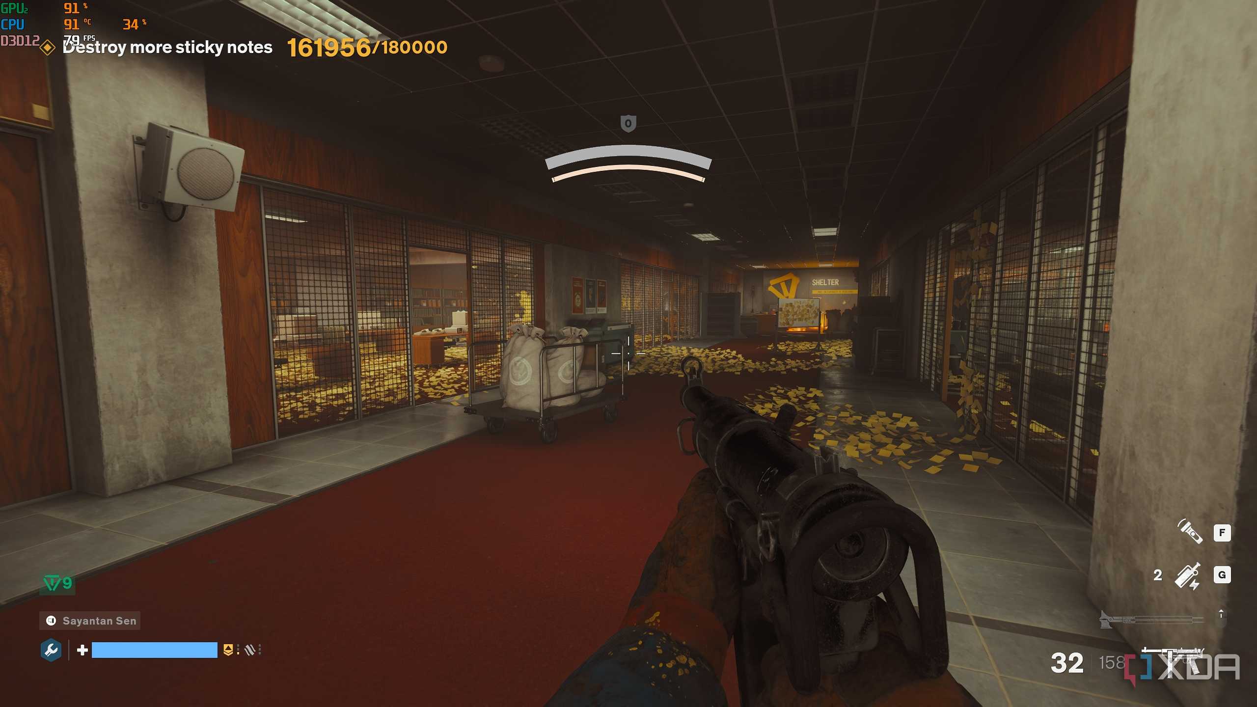 Gameplay screenshot from FBC Firebeak.