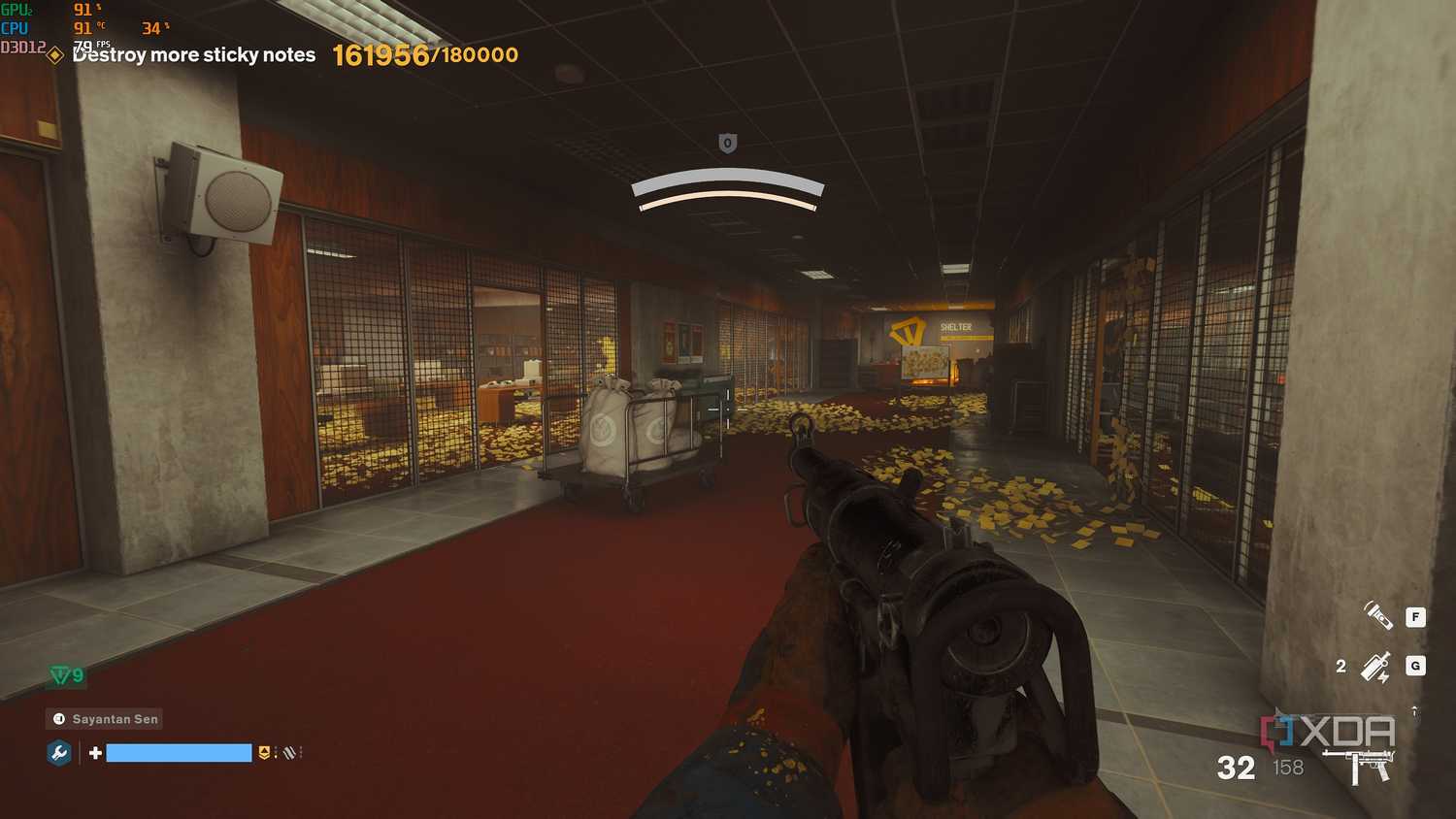 Gameplay screenshot from FBC Firebeak.