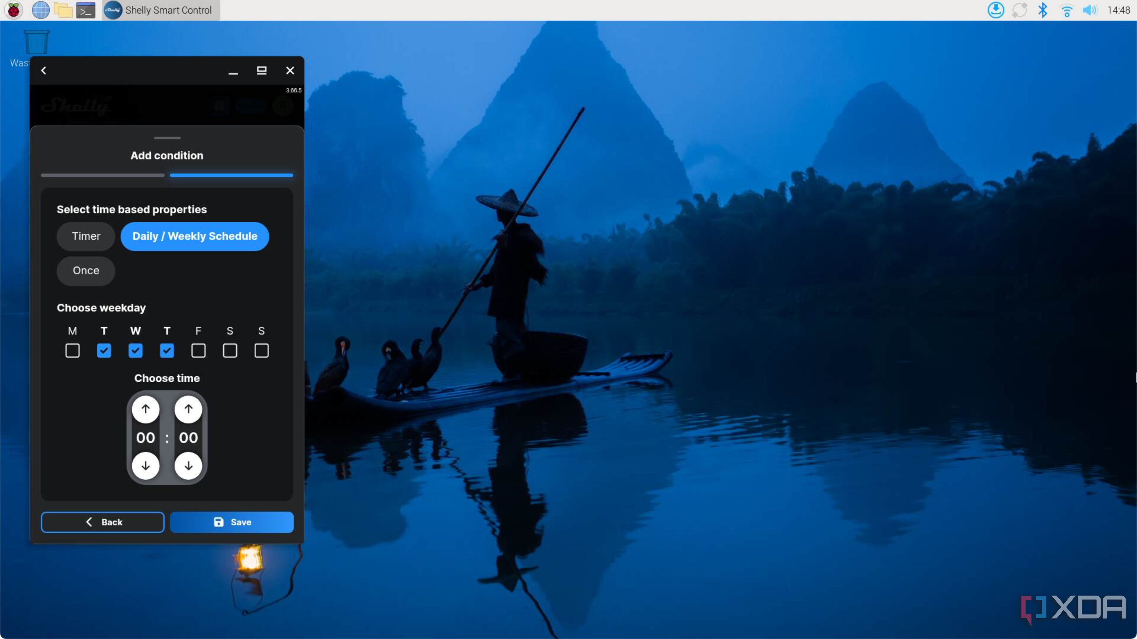 Shelly Android app on Raspberry Pi