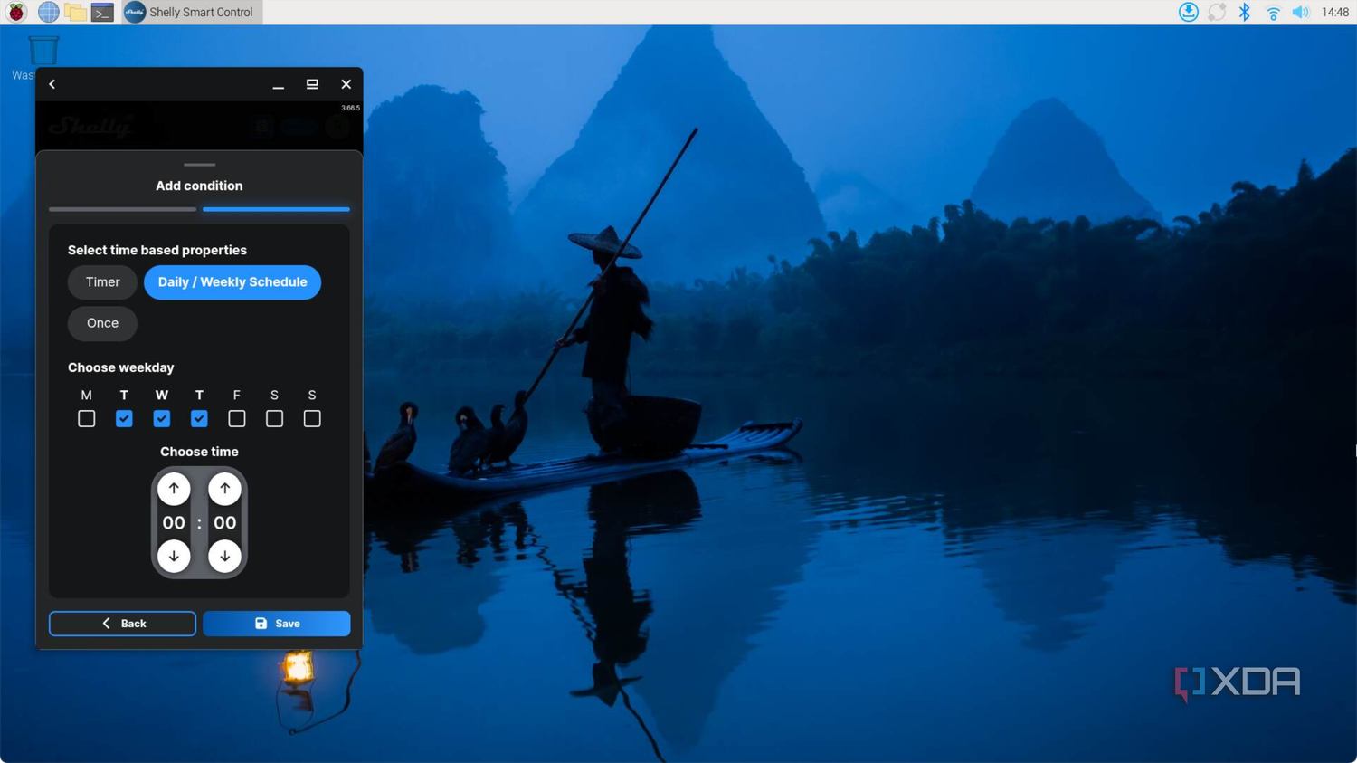 Shelly Android app on Raspberry Pi