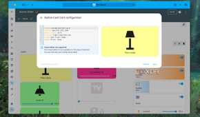 Simple code for a button card in Home Assistant