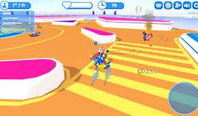 Screenshot from the game Smashkarts.io.