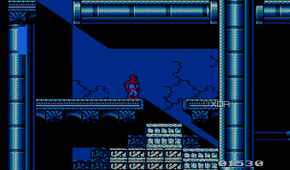Screenshot from the NES game Spider-Man: Return of the Sinister Six.