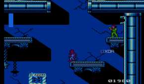Screenshot from the NES game Spider-Man: Return of the Sinister Six.