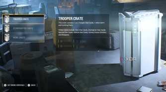 Lootboxes in Star Wars Battlefront II.