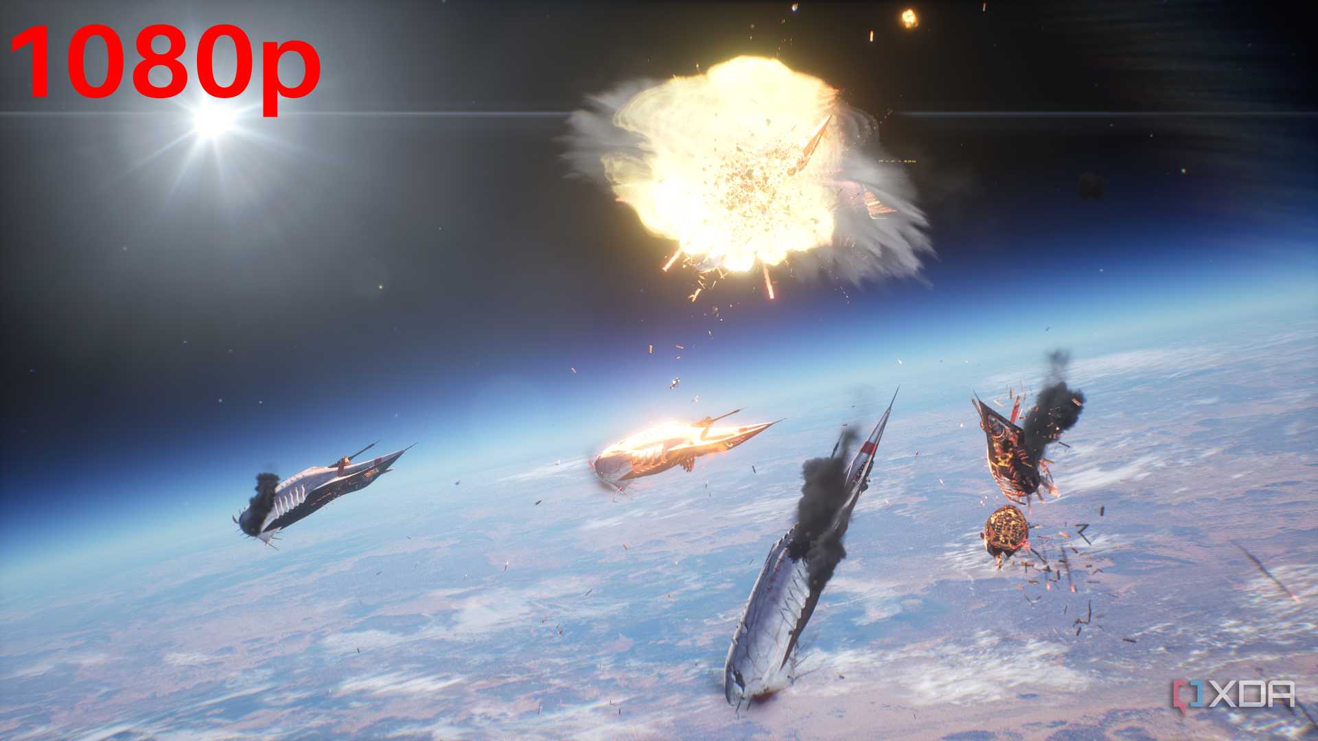 Stellar Blade PC demo running on an RTX 3080.