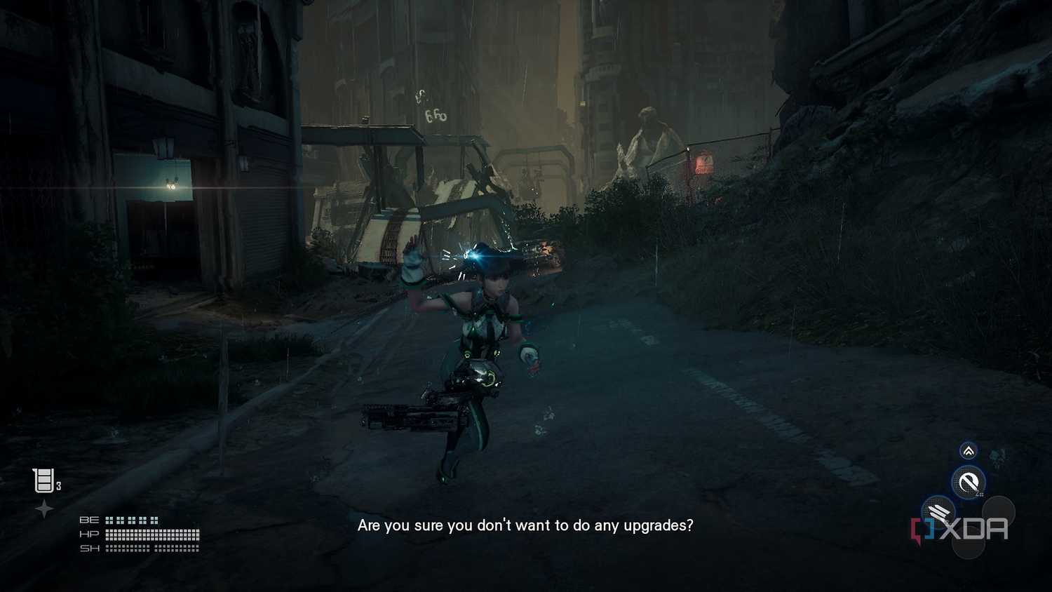 Stellar Blade running on a GTX 1660 Ti.
