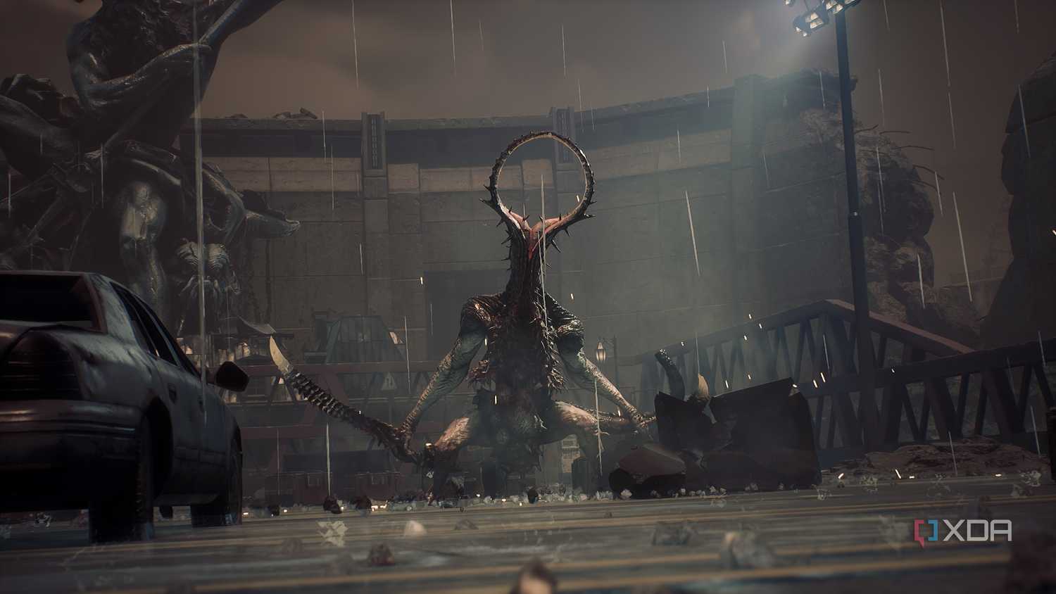 Abaddon boss fight in Stellar Blade PC.