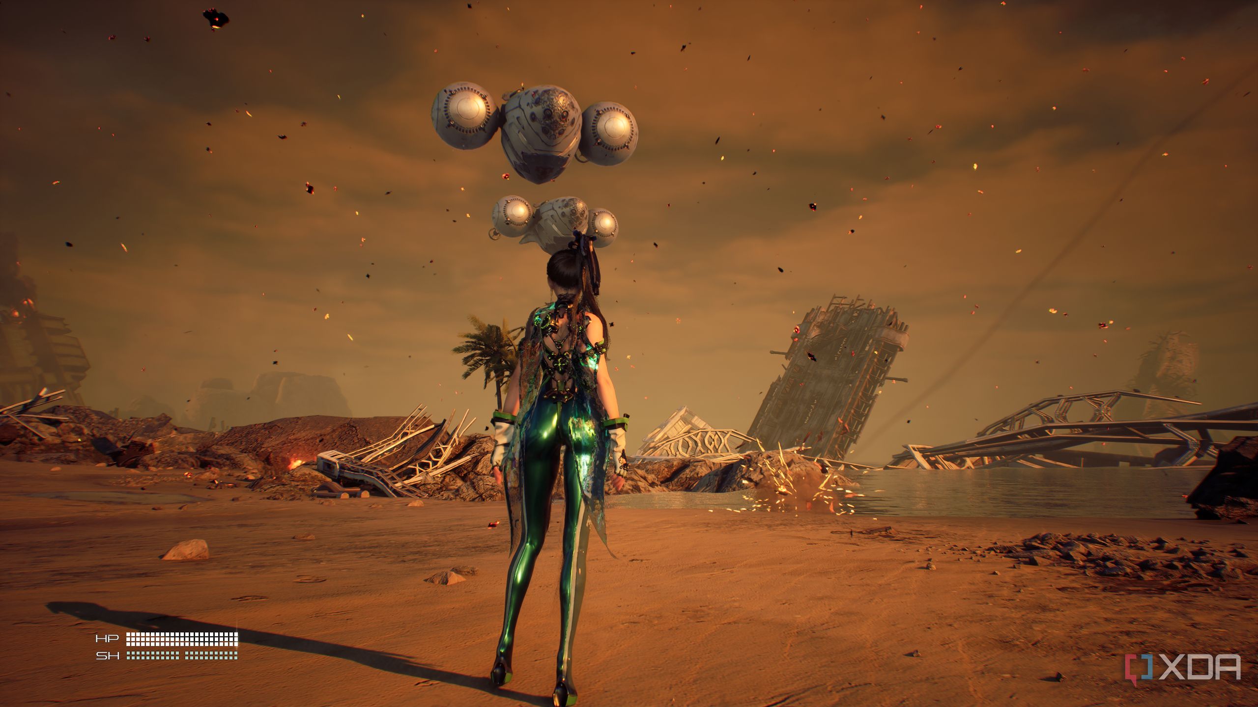 Eve in the demo of Stellar Blade PC.