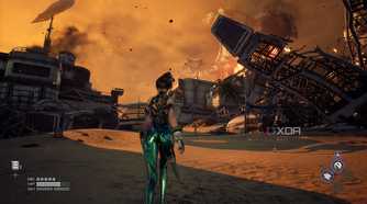 stellar-blade-pc-port-beach-explosion