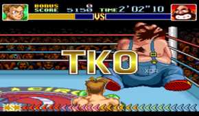 Screenshot from the SNES Super Punch Out!!