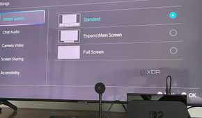 A picture of the Nintendo Switch 2 Camera being used
