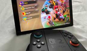 A picture of Mario Kart World online being played on Nintendo Switch 2