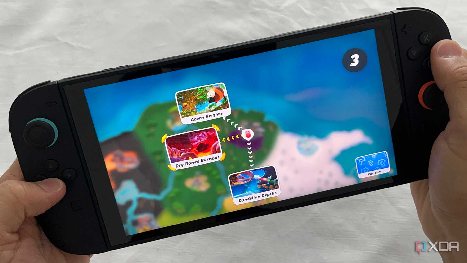 A picture of Mario Kart World online being played on Nintendo Switch 2