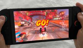 A picture of Mario Kart World online being played on Nintendo Switch 2