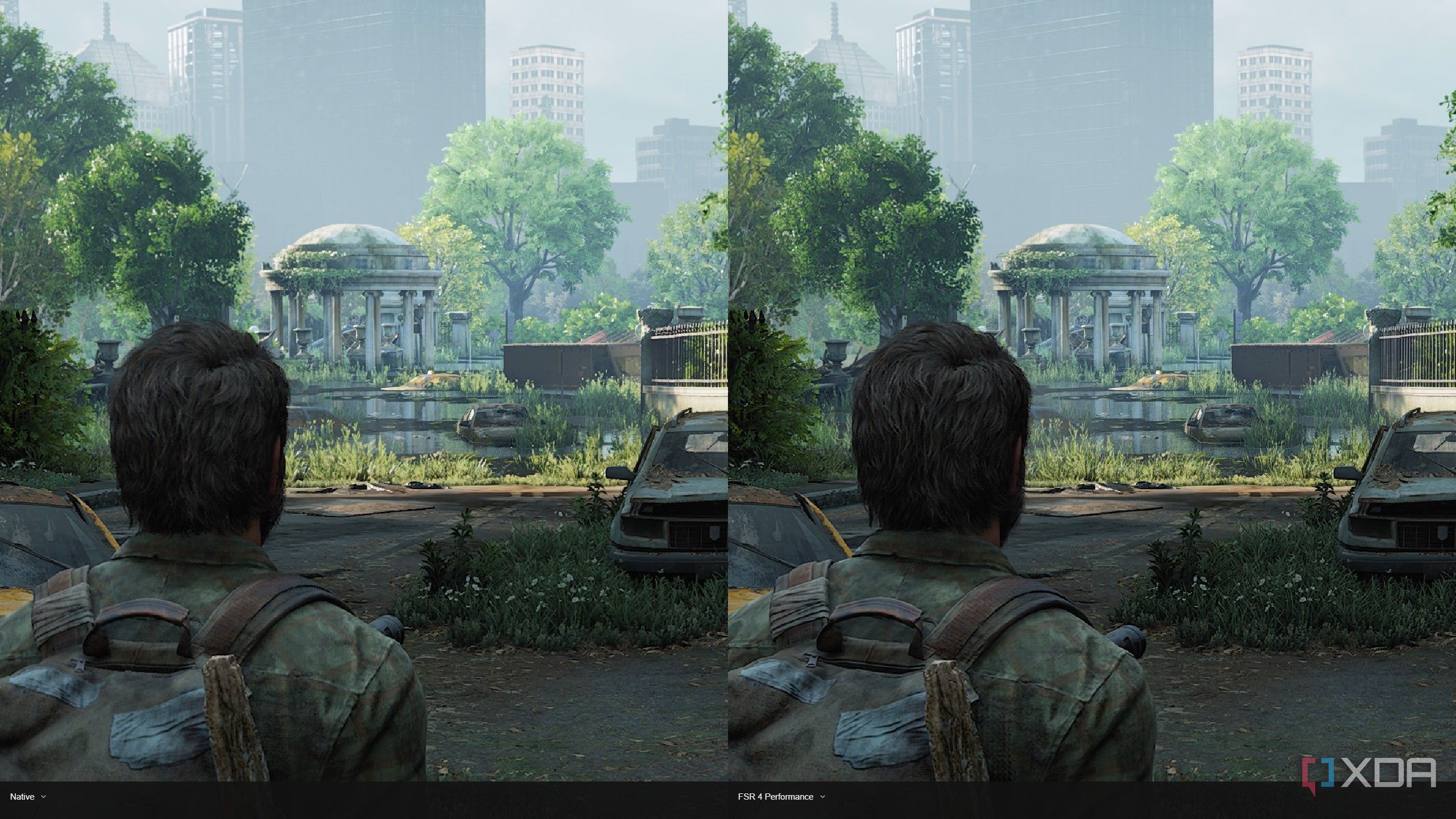 FSR 4 in The Last of Us