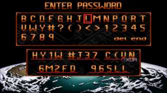 Cheat codes in the SNES game Top Gear 2.
