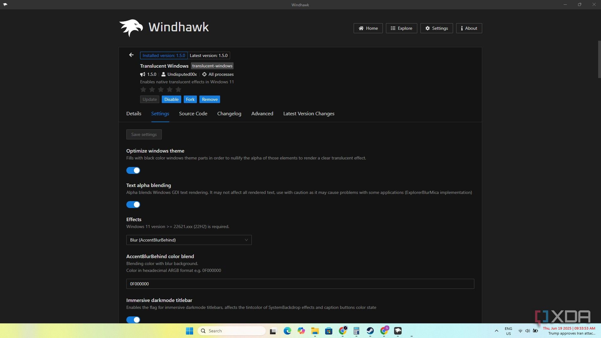 I tried these Windhawk mods, and now I can’t do without them