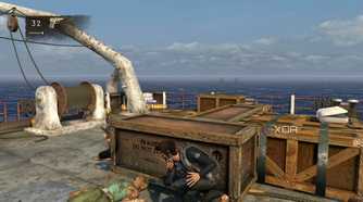 Uncharted 3 running on the RPCS3 emulator.