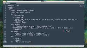 Using Text editor for editing YAML file