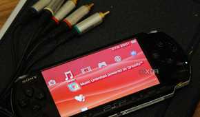 Using TV cable with PSP-1