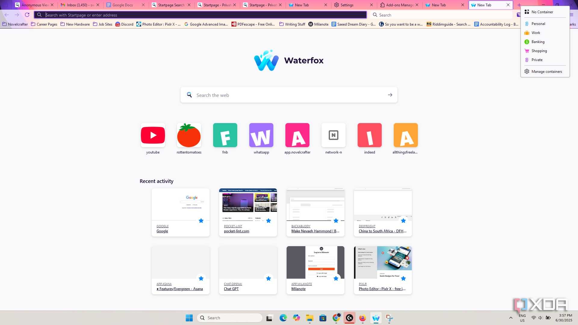 Container Tabs I ditched Firefox for this privacy-focused spinoff with better features