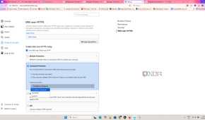 Waterfox DNS over Oblivious HTTP protection options