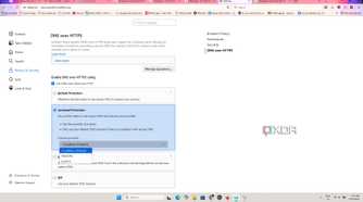 Waterfox DNS over Oblivious HTTP protection options