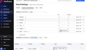 board settings in YouTrack