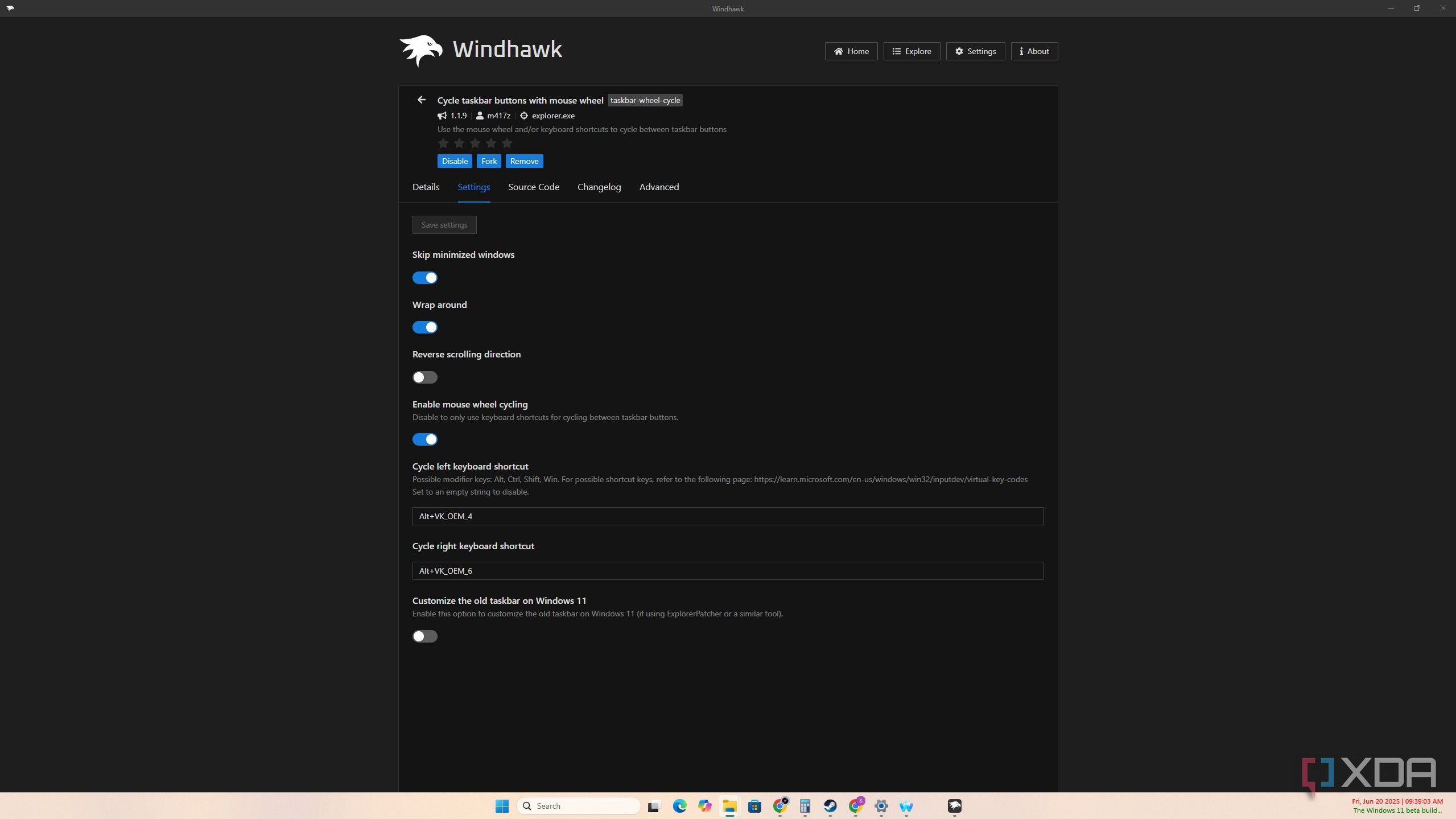I tried these Windhawk mods, and now I can’t do without them