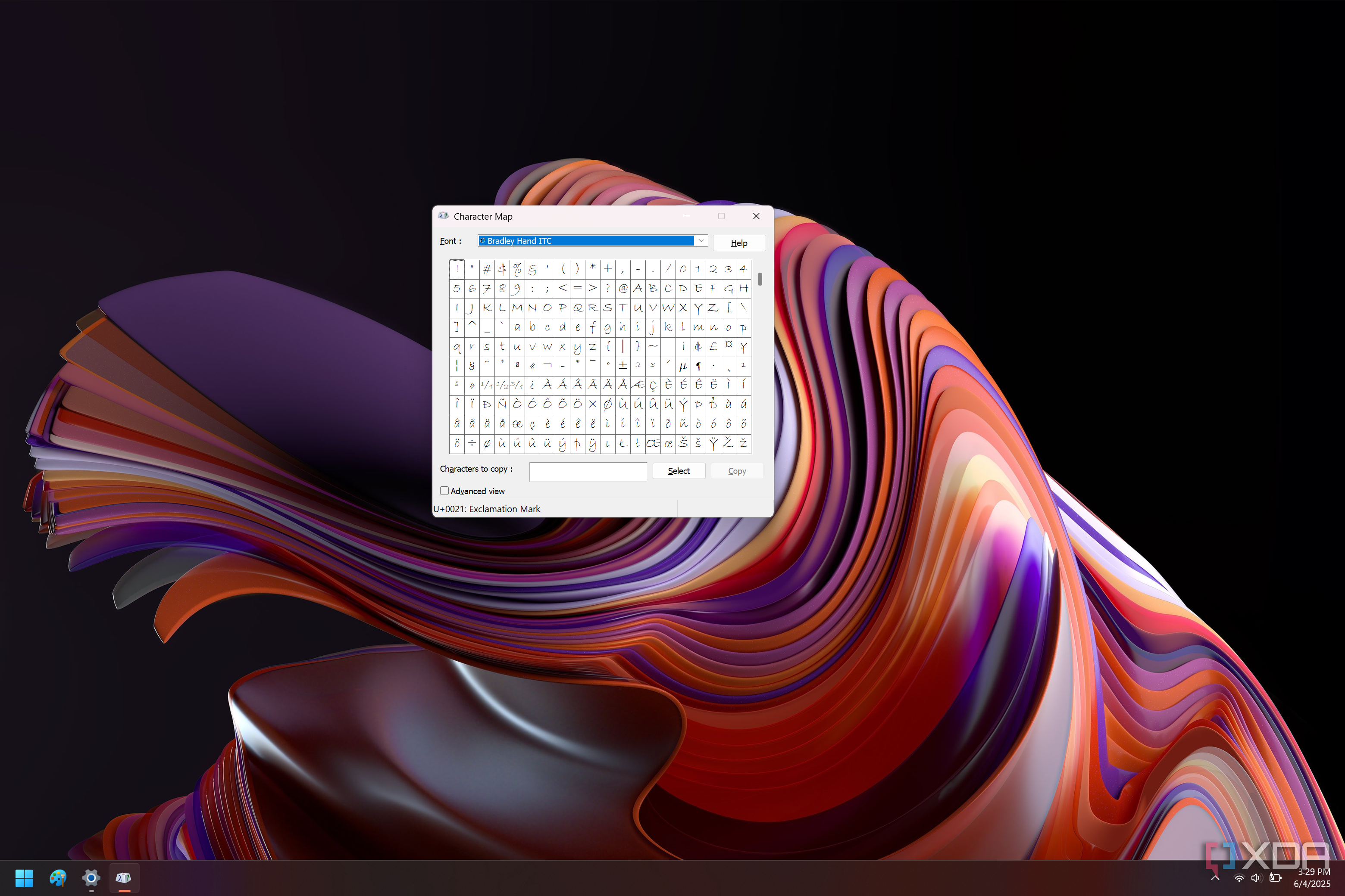 Unicode Character Map In Windows 1920x1080