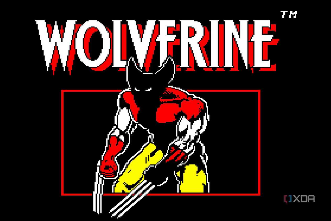 Screenshot from the NES game Wolverine.