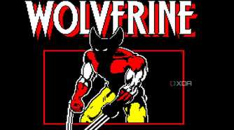Screenshot from the NES game Wolverine.