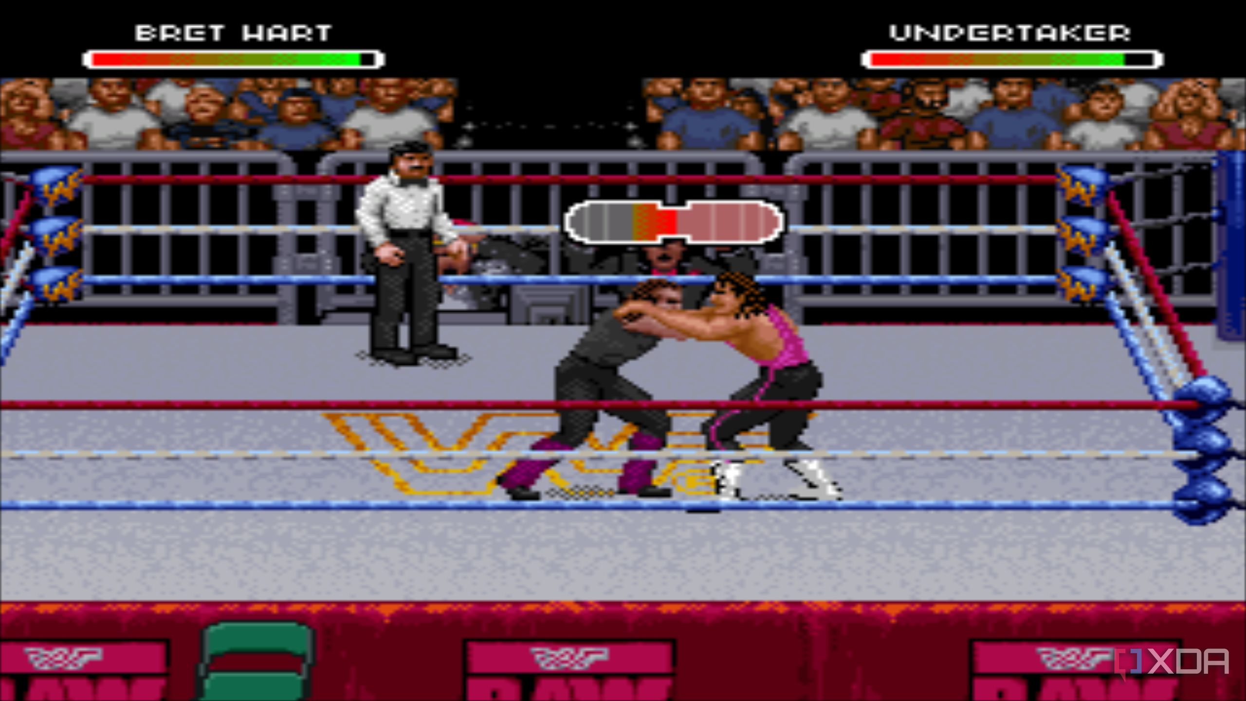 Screenshot from the game WWF Raw 94.