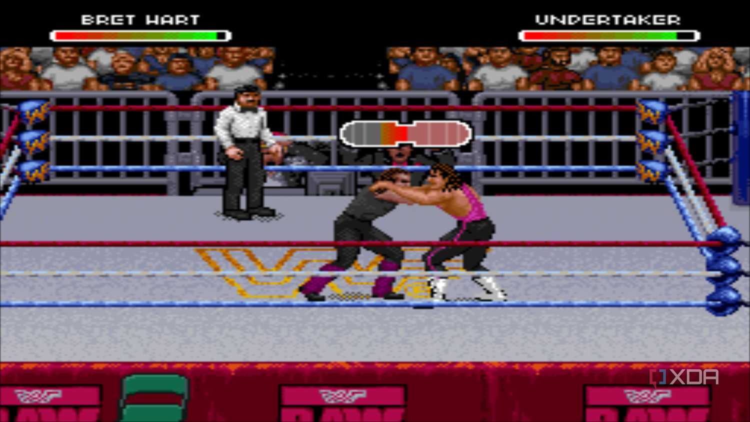 Screenshot from the game WWF Raw 94.