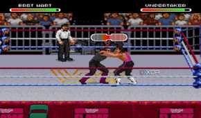Screenshot from the game WWF Raw 94.