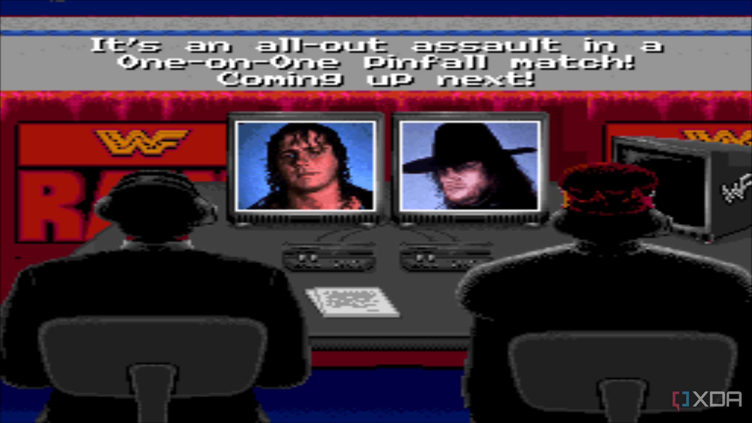 Screenshot from the game WWF Raw 94.