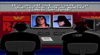 Screenshot from the game WWF Raw 94.