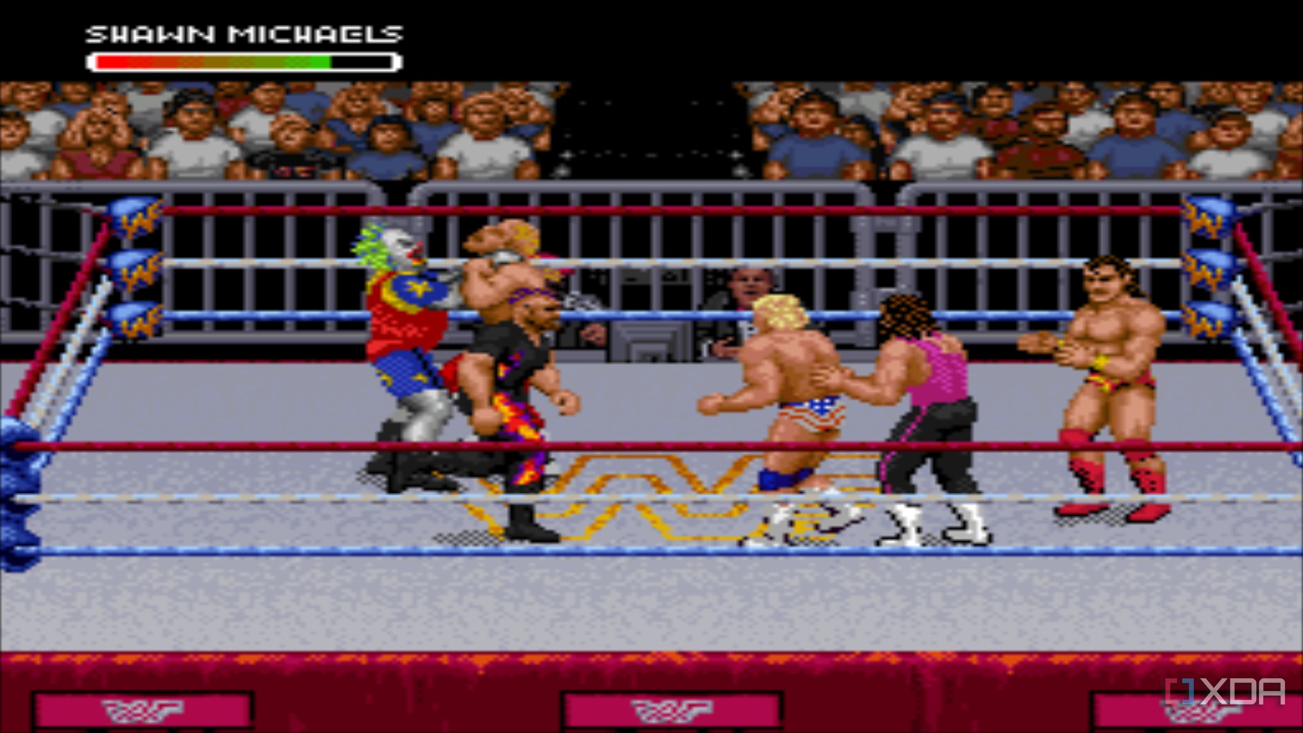 Screenshot from the game WWF Raw 94.