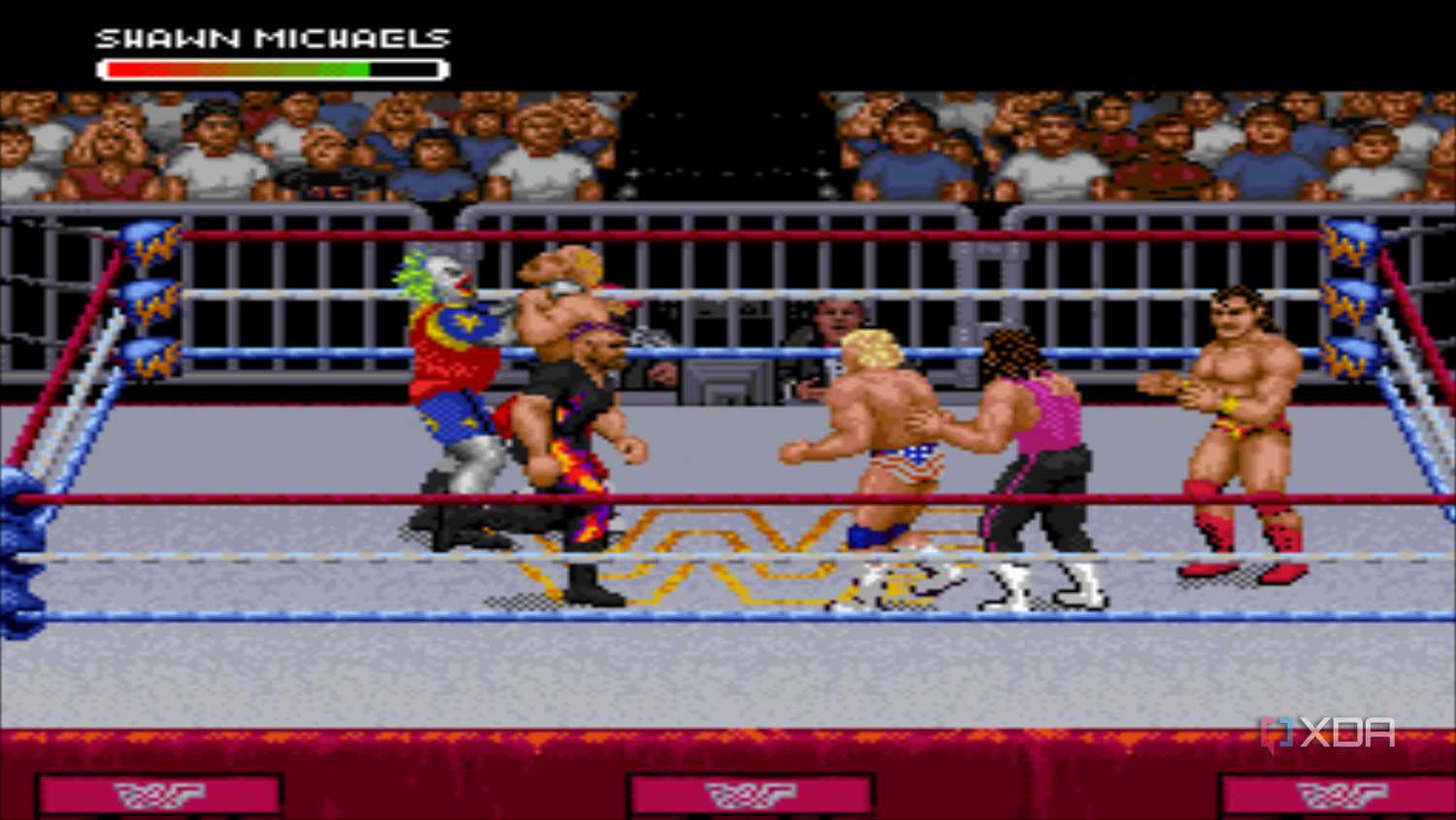 Screenshot from the game WWF Raw 94.