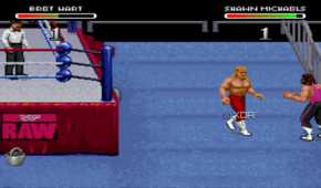 Screenshot from the game WWF Raw 94.