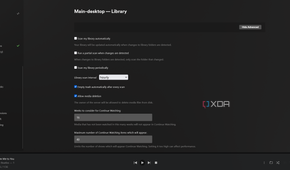 A screenshot of Plex's library panel