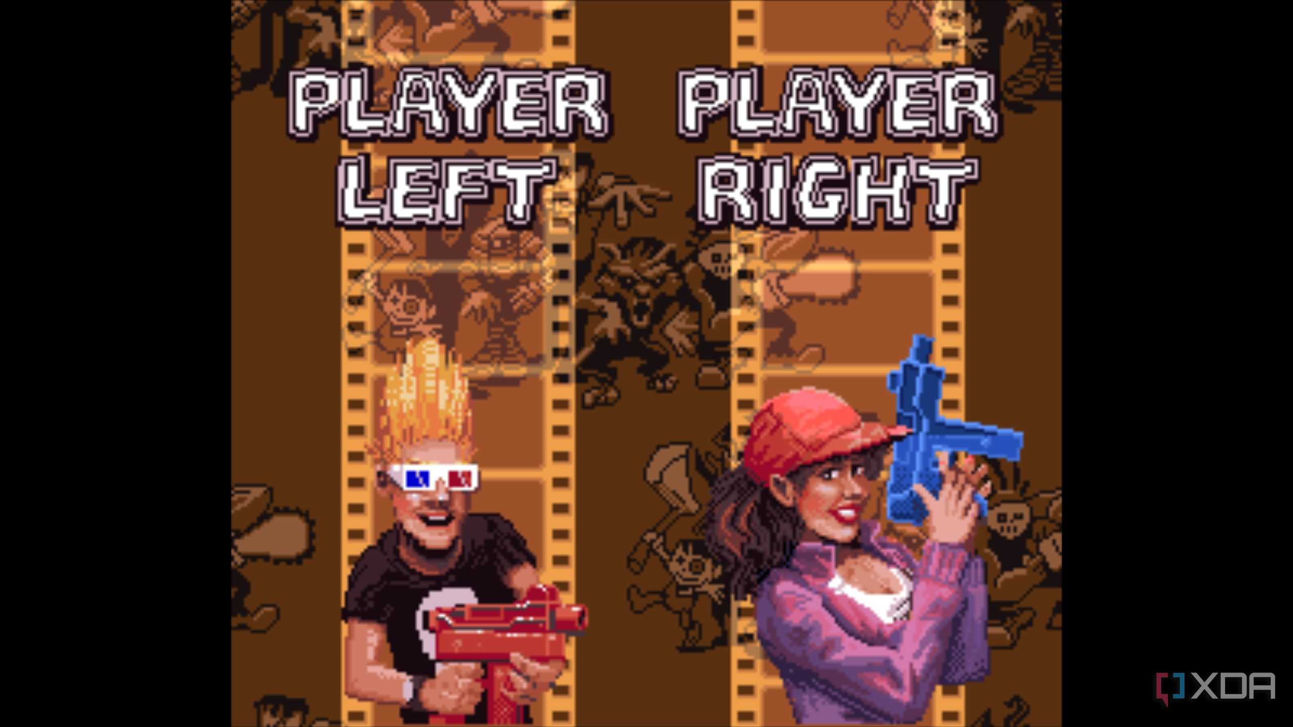 A screenshot from Zombies Ate My Neighbors, running on SNES9x.