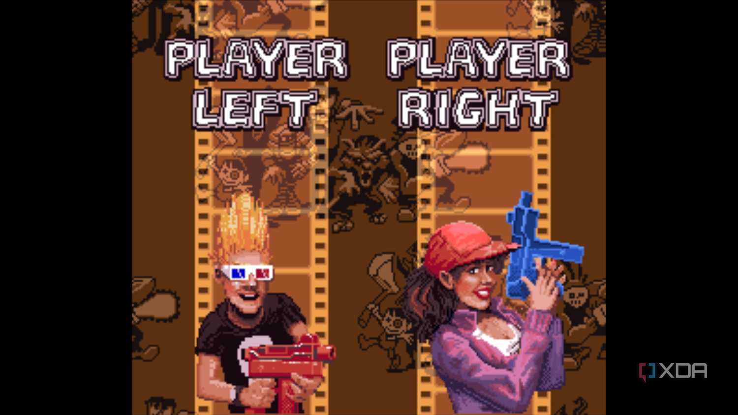 A screenshot from Zombies Ate My Neighbors, running on SNES9x.